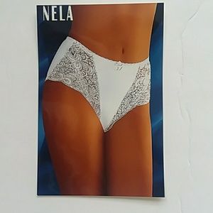 WOLBAR**NELA**PANTY BRIEF**MEDIUM** WHITE